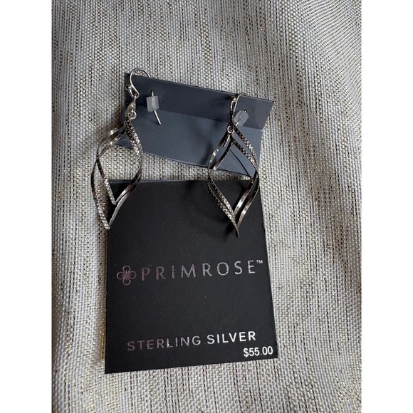 Primrose Jewelry - silver primrose dangling earrings NWT